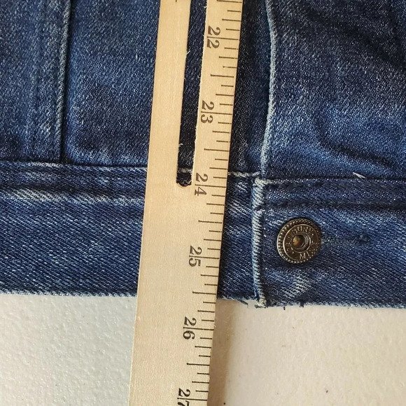 Danbury Mint The Personalized Men’s U.S. Army Denim Jacket "Long" Size XL‎ - Picture 11 of 12